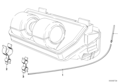 Przewód elastyczny podciśnieniowy (64_0281) dla BMW 7' E23 730 Lim ECE