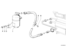 Filtr odwadniający klimatyzacji (64_0417) dla BMW 3' E21 320i Lim JAP