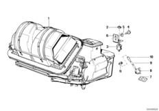 Grzejnik/Klimatyzator (64_0480) dla BMW 3' E30 325e 4-d ECE