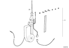 Antena automatyczna (03_2388) dla BMW 3' E30 318i 4-d ECE
