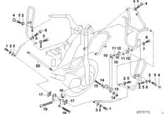 Pałąk ochronny, elementy dod. (46_0377) dla BMW R 1100 RT 96 (0413,0418) USA