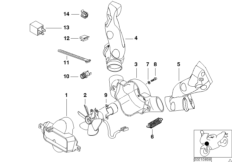 Wentylator dodatkowy i elementy dodatk. (17_0130) dla BMW R 1100 RT 96 (0413,0418) USA