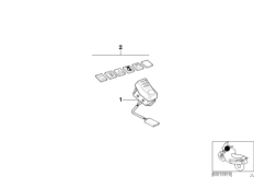 Przełącznik Facelift (61_1049) dla BMW R 850 R 94 (0401,0406) USA
