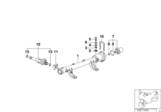 Zawory i przewody instalacji wtryskowej (13_0541) dla BMW K 1200 LT 99 (0545,0555) ECE