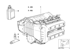Silnik (11_2080) dla BMW K 1200 RS 97 (0544,0554) USA