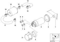Zasilanie paliwowe/Pompa/Filtr (16_0363) dla BMW R 1100 S 98 (0422,0432) ECE