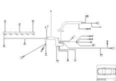 Wiązka przewodów silnika/sterownika (12_1070) dla BMW 3' E93 LCI 325i Cab ECE