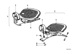 Kanapa (52_2422) dla BMW R25/2 ECE