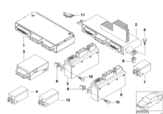 Sterowniki i moduły nadwozia (61_0120) dla BMW 5' E39 520i Lim ECE