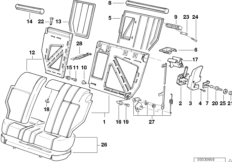 System załadunku/Detale (52_0573) dla BMW 5' E34 530i Tou USA