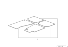 Floor Mat Set (03_0583) dla BMW 5' E28 524td Lim USA