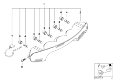 Lampa tylna (63_0474) dla BMW K 1200 LT 99 (0545,0555) ECE