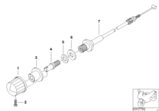Regulacja ustawienia reflektorów (63_0559) dla BMW K 1200 LT 04 (0549,0559) USA