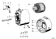 Prądnica (12_1003) dla BMW R50 S ECE