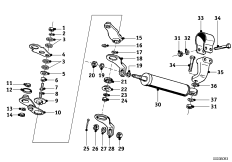 Amortyzator układu kierown. (32_2063) dla BMW R69 S ECE