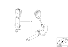 Pas dolny przedni (72_0329) dla BMW 5' E39 520i Lim ECE