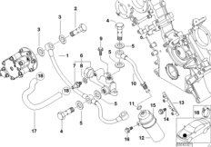 Głowica cylindrów-Vanos/elementy dod. (11_2699) dla BMW 5' E39 M5 Lim USA