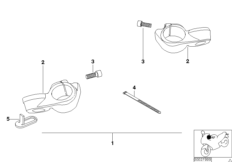 Uchwyt kierownicy Komfort (77_0371) dla BMW K 1200 RS 97 (0544,0554) ECE