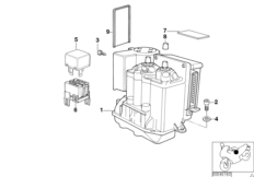 Modulator ciśnienia ABS (34_0990) dla BMW R 1150 GS Adv. 01 (0441,0492) USA