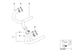 Kolektor wydechowy (18_0389) dla BMW R 1150 R Rockster (0308,0318) ECE