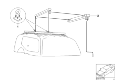Adapter (podn. uniwersalny) do pokrywy (03_3711) dla BMW 5' E34 518i Lim ECE