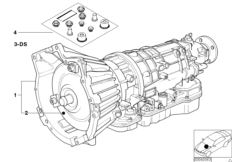 Automatyczna skrzynia biegów A4S270/310R (24_1561) dla BMW 3' E36 318ti Com USA
