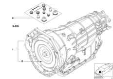 Automatyczna skrzynia biegów A5S560Z (24_1313) dla BMW 8' E31 850Ci Cou USA