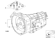 Automatyczna skrzynia biegów A5S310Z (24_1317) dla BMW 5' E34 525ix Lim ECE