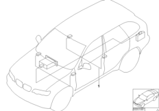 Duplikat wiązki przewodów audio (65_1846) dla BMW X6 E71 X6 35iX SAC USA