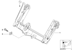 Regulacja szyby (46_0521) dla BMW K 1200 LT 99 (0545,0555) ECE