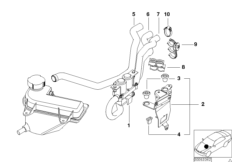 Independ.heating water valves IHKA (64_1065) dla BMW X5 E53 X5 4.4i SAV ECE