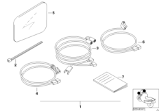 Zest. dopos. - podgrzewanie lusterek (51_8110) dla BMW K 75 RT (0565,0573) ECE