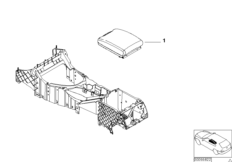 Doposażenie - podłokietnik przedni (03_0502) dla BMW X5 E53 X5 4.6is SAV ECE