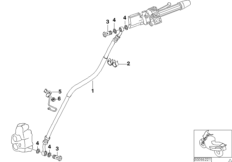 Przewód hamulcowy przedni nie dla ABS (34_1019) dla BMW F 650 GS 04 (0175,0185) ECE