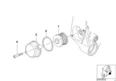 Filtr oleju (11_2904) dla BMW C1 200 (0192) ECE