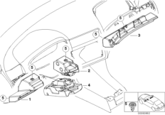 Ochraniacz kolana (51_3664) dla BMW 3' E46 325Ci Cou USA
