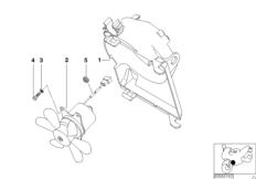 Wentylator (17_0193) dla BMW G 650 GS 10 (0171) BRA