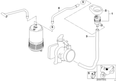 Zawór odpow. zbiornika paliwa (16_0471) dla BMW F 650 GS 04 (0175,0185) USA