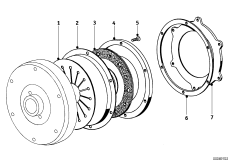 Sprzęgło - Elementy pojedyncze (21_0158) dla BMW R69 ECE
