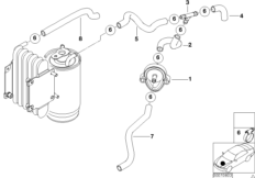 Zawór podgrzewania/Przewody paliwowe (13_0896) dla BMW 5' E39 520d Lim ECE