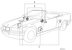 Sound Modul System (03_1436) dla BMW 3' E36 323i Cab ECE