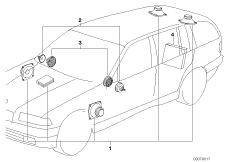 Sound Modul System (03_1434) dla BMW 3' E36 318i Tou ECE