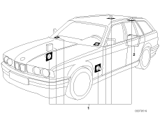 Sound Modul System (03_1431) dla BMW 5' E34 525td Tou ECE