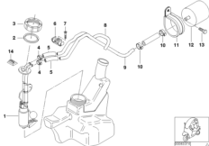 Pompa paliwowa/Filtr paliwa (16_0465) dla BMW C1 200 (0192) ECE
