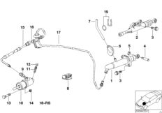 Uruchamianie sprzęgła (21_0085) dla BMW 5' E39 525tds Lim ECE