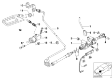 Uruchamianie sprzęgła (21_0153) dla BMW X5 E53 X5 3.0i SAV USA