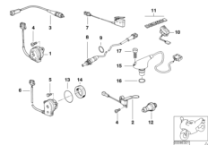 Różne przełączniki (61_0268) dla BMW R 850 R 94 (0401,0406) ECE