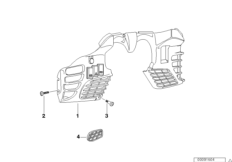 Osłona wewnętrzna (46_0336) dla BMW R 850 RT 96 (0412) ECE