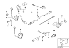 Różne przełączniki (61_1482) dla BMW R 850 RT 02 (0417) ECE
