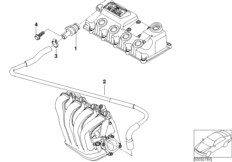 Odpowiet. skrzyni korb./separator oleju (11_3088) dla MINI Cabrio R52 Cooper S Cabrio ECE